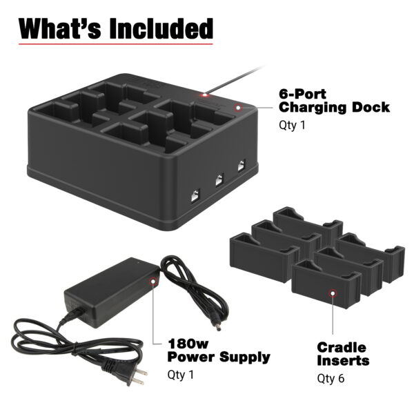 Dock GDS a 6 porte di alimentazione più RJ45 per palmari con IntelliSkin Ram Mounts RAM-GDS-DOCK-6G15P-RJ45 - immagine 7