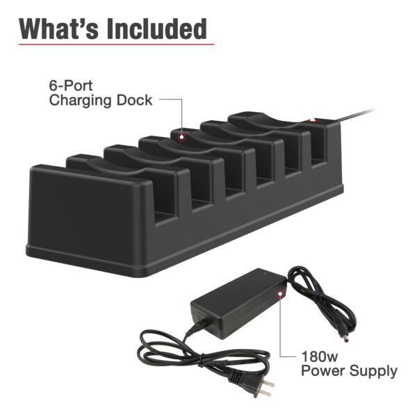 Dock alimentato GDS a 6 porte per tablet con IntelliSkin Ram Mounts RAM-GDS-DOCK-6G16P - immagine 4