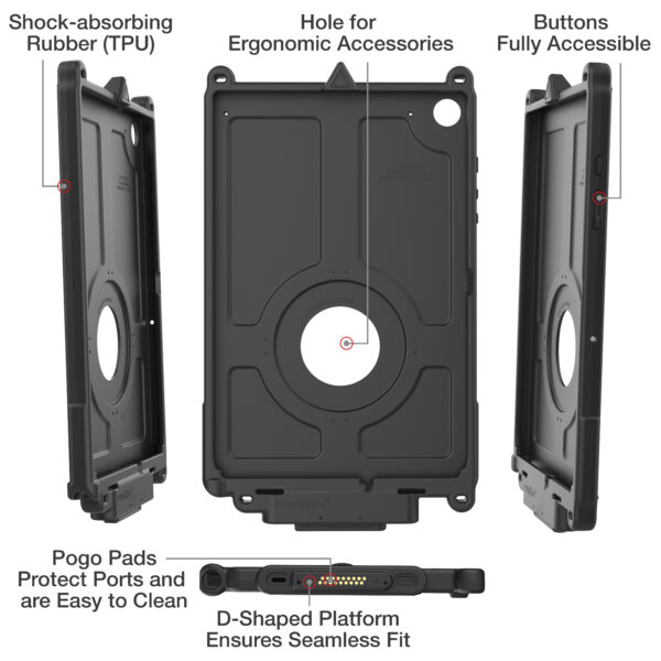 IntelliSkin Next Gen per Samsung Tab A9più Ram Mounts RAM-GDS-SKIN-SAM88-NG - immagine 4