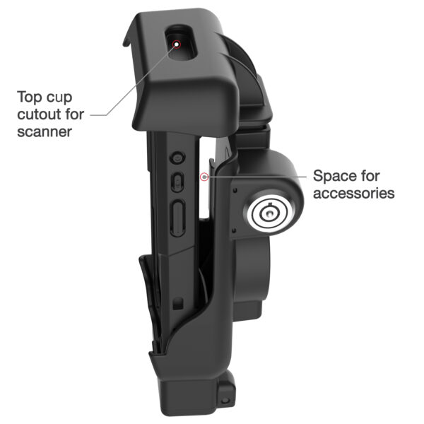 RAM Dock Elettrico con Bloccaggio per Honeywell CT40/45/47 Ram Mounts RAM-HOL-HON12PLU - immagine 6