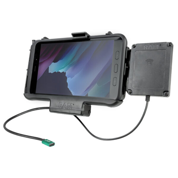 Dock alimentato USB-C RAM con estensore NFC per Samsung Tab Active5 e 3 Ram Mounts RAM-HOL-SAM60CP-NFCU
