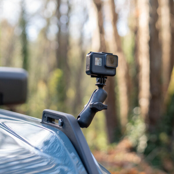 RAM Tough-Ball per Bronco Hood Tie Down con adattatore per action cam Ram Mounts RAP-B-379-252062-2SLW-A-GOP1U - immagine 2