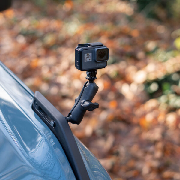 RAM Tough-Ball per Bronco Hood Tie Down con adattatore per action cam Ram Mounts RAP-B-379-252062-2SLW-A-GOP1U - immagine 3