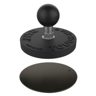 RAM Tough-Mag 66MM Diametro Base Magnetica a Sfera con Piastra in Acciaio Ram Mounts RAM-B-MAG66PU