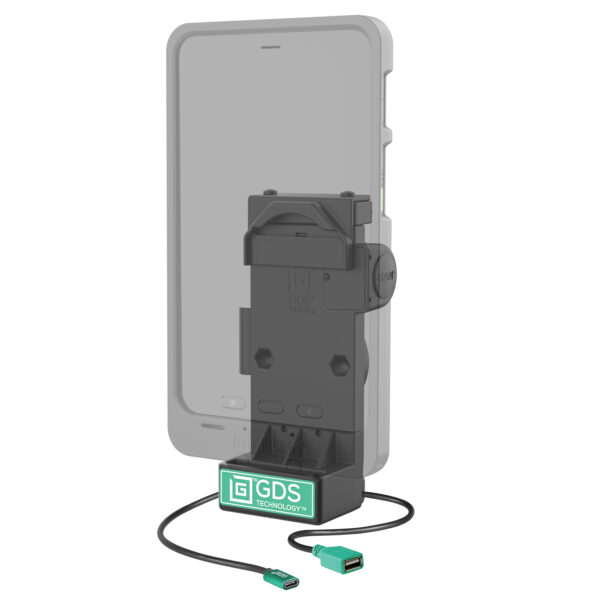 GDS Uni-Conn Alimentazione a molla non bloccabile più Dock USB-A singolo Ram Mounts RAM-GDS-DOCK-V12-U1CPDU - immagine 2