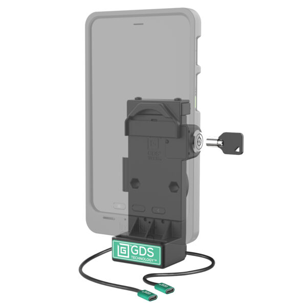 GDS Uni-Conn Blocco a Molla Alimentazione più Dock USB-C singolo Ram Mounts RAM-GDS-DOCKL-V12-U1CP-CU - immagine 2