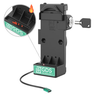 GDS Uni-Conn Dock Alimentato a Molla con Bloccaggio - Perni Riscaldati Ram Mounts RAM-GDS-DOCKL-V12-U1CPHU