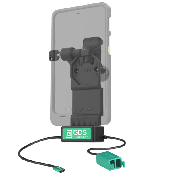 GDS Uni-Conn Alimentazione di Blocco Sinistra più Doppio Dock USB-A Ram Mounts RAM-GDS-DOCKLL-U1CD2U - immagine 2