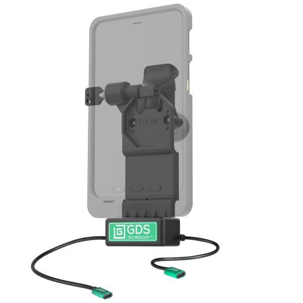 GDS Uni-Conn Sinistra Alimentazione di Blocco più Dock USB-C Singolo Ram Mounts RAM-GDS-DOCKLL-U1CP-CU - immagine 2