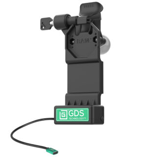 GDS Uni-Conn Dock Alimentato con Blocco a Sinistra Ram Mounts RAM-GDS-DOCKLL-U1CPU