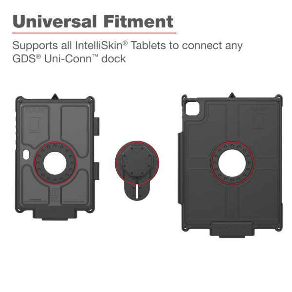 GDS Uni-Conn Adattatore Regolabile per IntelliSkin Ram Mounts RAM-GDS-U1AU - immagine 4
