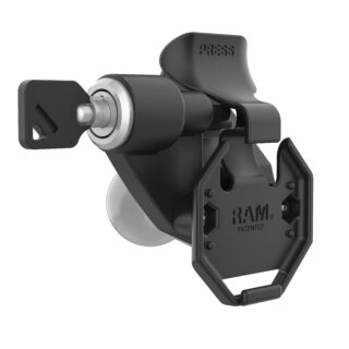 RAM Supporto di Bloccaggio Sinistro per Tablet con Pulsante GDS Uni-Conn Ram Mounts RAM-HOL-U1LLU