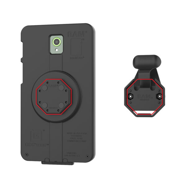 RAM Supporto per Tablet con Pulsante GDS Uni-Conn Ram Mounts RAM-HOL-U1U - immagine 4