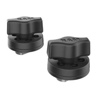 RAM Adattatori per Manopole e Accessori Binario (Confezione da 2) Ram Mounts RAM-KNOB3T-2U