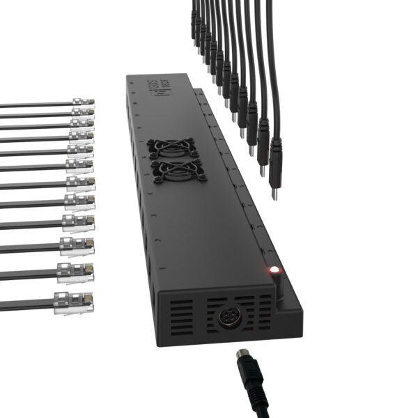 GDS 12 porte 300W USB-C più RJ45 Power Delivery Caricatore da parete Ram Mounts RAM-GDS-CHARGE-USBC-RJ45-12 - immagine 2