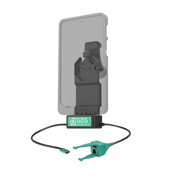 Dock alimentato GDS Uni-Conn con dati USB-A e RJ45 Ram Mounts RAM-GDS-DOCK-U1CP-RJ45AU - immagine 2