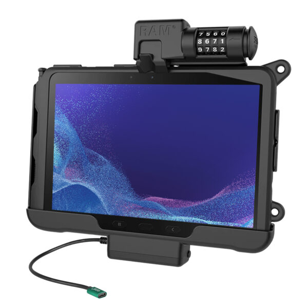 RAM Dock USB-C con blocco combinato per Tab Active4 Pro e Tab Active Pro Ram Mounts RAM-HOL-SAM57CPCLU