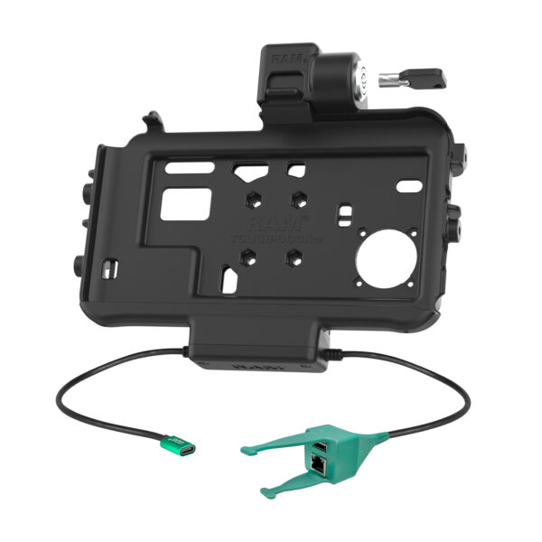 Dock a basso profilo USB-C RAM più dati USB-A e RJ45 per Tab Active5 e 3 Ram Mounts RAM-HOL-SAM58CPKLT-RJ45AU - immagine 2