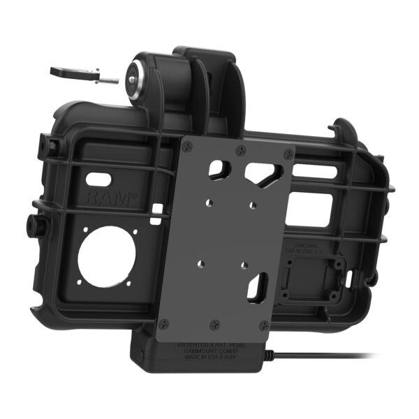 Dock Ram Mounts RAM-HOL-SAM58CPKLTU Low-Profile USB-C per Tab Active5 e 3 con chiusura a chiave - immagine 3