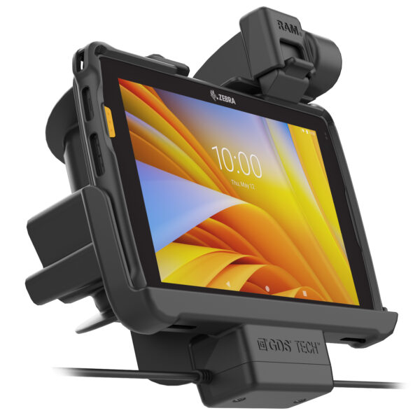 Blocco RAM Tough-Dock Power più USB-C & USB-A per Zebra ET4x 8" Tablet Ram Mounts RAM-HOL-ZE20PKL-CAU - immagine 5