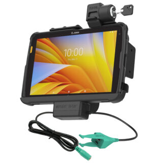 Blocco RAM Tough-Dock Power più USB-C & USB-A per Zebra ET4x 10" Tablet Ram Mounts RAM-HOL-ZE21PKL-CAU