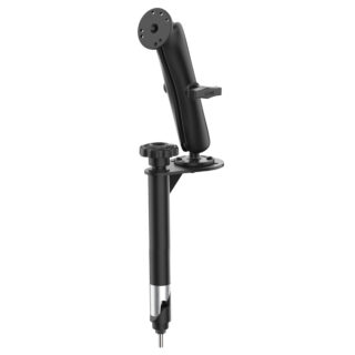 RAM Asta Flangia Superiore 8" con Doppio Supporto a Sfera Ram Mounts RAM-VP-TTMF8-101U-D