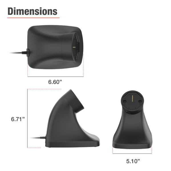 Dock per chiosco alimentato GDS Uni-Conn con USB-C Ram Mounts RAM-GDS-DOCK-D10K-C - immagine 3