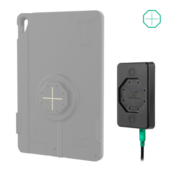 GDS Uni-Conn Dock da parete alimentato con USB-C Ram Mounts RAM-GDS-DOCK-W4-CU - immagine 2