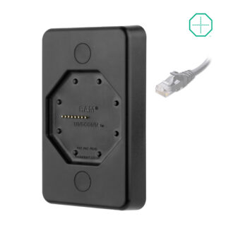 GDS Uni-Conn Dock a Muro Alimentato con PoE Ram Mounts RAM-GDS-DOCK-W4-POEU