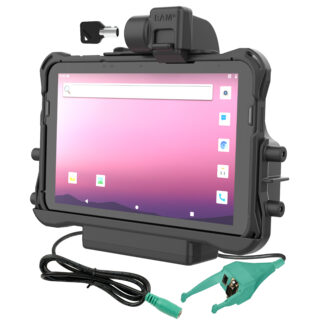 Alimentazione di bloccaggio RAM più Dock dati e DB9 per Honeywell ScanPal EDA10A Ram Mounts RAM-HOL-HON11PD2-DB9KLU