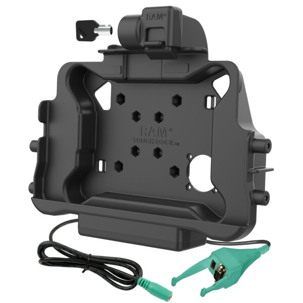 Alimentazione di bloccaggio RAM più Dock dati e DB9 per Honeywell ScanPal EDA10A Ram Mounts RAM-HOL-HON11PD2-DB9KLU - immagine 2