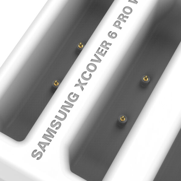 Dock RAM a 6 porte per XCover7 e XCover6 Pro con skin OEM o RAM - Grigio Ram Mounts RAM-DOCK-6G-SAM84CPU-GRY - immagine 5