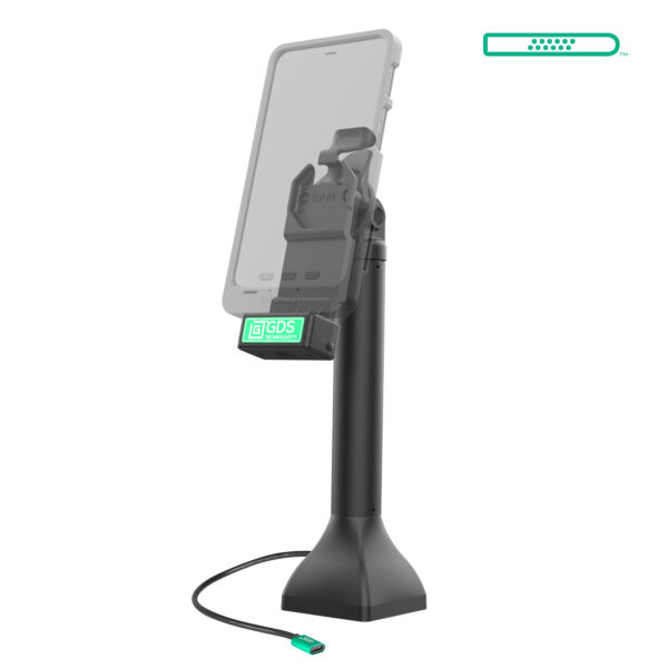 GDS Uni-Conn 14" Pedestal Dock con USB-C Ram Mounts RAM-GDS-DOCK-D11-14-U1C - immagine 2