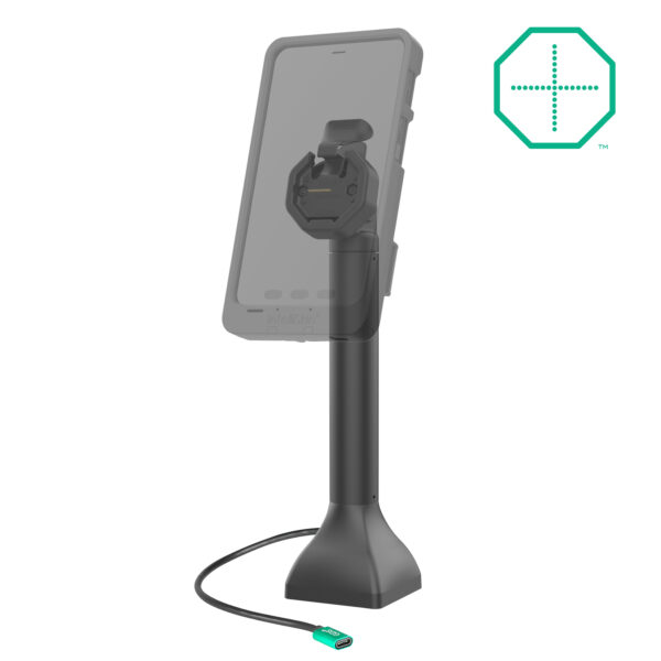 GDS Uni-Conn Powered 14" Pedestal Dock con USB-C Ram Mounts RAM-GDS-DOCK-D11-14-U3C - immagine 2