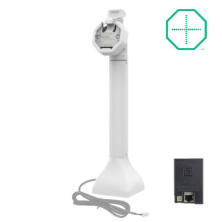 GDS Uni-Conn Powered 14" Pedestal Dock con PoE - Grigio Ram Mounts RAM-GDS-DOCK-D11-14-U3E-GRY