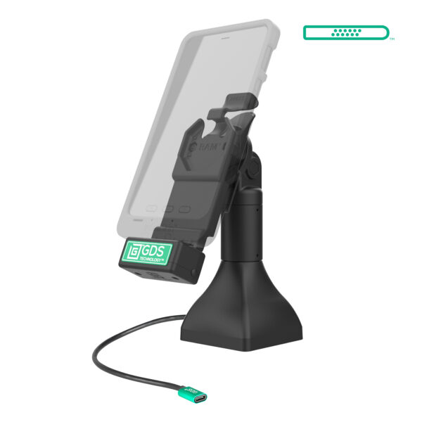 GDS Uni-Conn 7" Pedestal Dock con USB-C Ram Mounts RAM-GDS-DOCK-D11-7-U1C - immagine 2