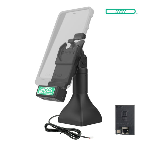GDS Uni-Conn 7" Pedestal Dock con PoE Ram Mounts RAM-GDS-DOCK-D11-7-U1E - immagine 2