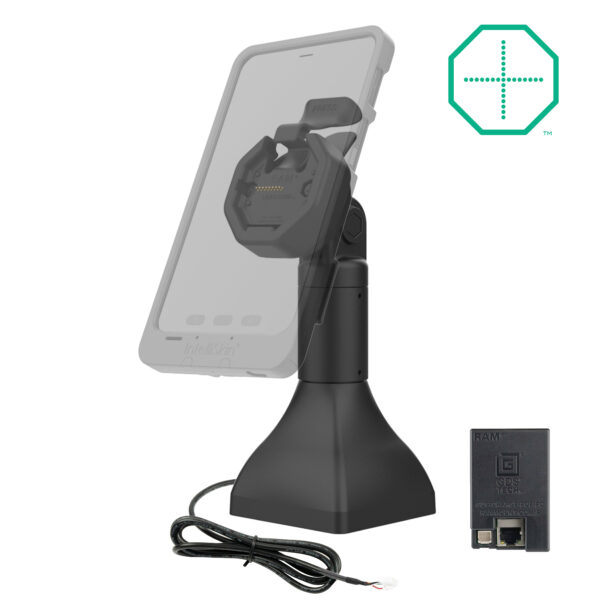 GDS Uni-Conn Powered 7" Pedestal Dock con PoE Ram Mounts RAM-GDS-DOCK-D11-7-U3E - immagine 2