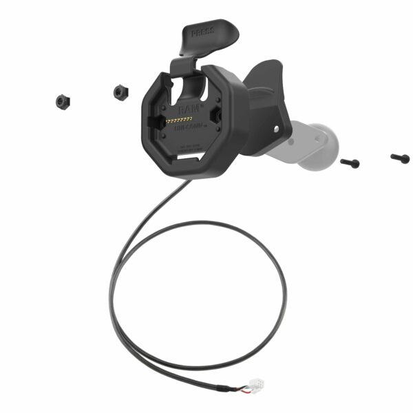 GDS® Uni-Conn™ Powered Snap-In Dock with JST Connector Ram Mounts RAM-GDS-DOCK-U3JPU - immagine 2