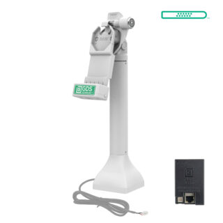 GDS Uni-Conn 14" Docking Pedestal Dock con PoE - Grigio Ram Mounts RAM-GDS-DOCKLR-D11-14-U1E-GRY
