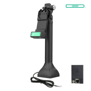 GDS Uni-Conn 14" Docking Pedestal Dock con PoE Ram Mounts RAM-GDS-DOCKLR-D11-14-U1E