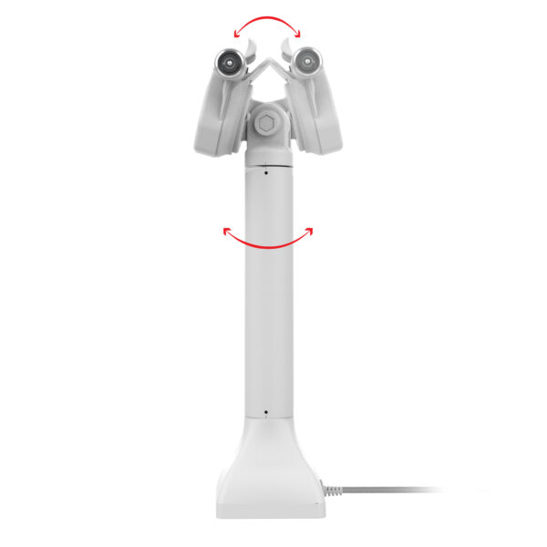 GDS Uni-Conn alimentato 14 "Docking Pedestal Dock con PoE - Grigio Ram Mounts RAM-GDS-DOCKLR-D11-14-U3E-GRY - immagine 3