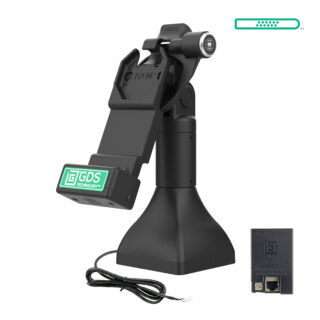 GDS Uni-Conn 7" Docking Pedestal Dock con PoE Ram Mounts RAM-GDS-DOCKLR-D11-7-U1E