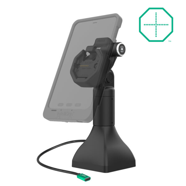 GDS Uni-Conn Powered 7" Docking Pedestal Dock con USB-C Ram Mounts RAM-GDS-DOCKLR-D11-7-U3C - immagine 2