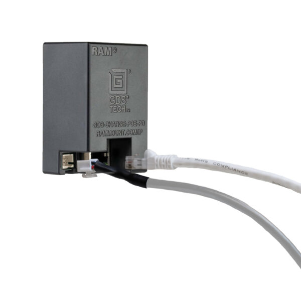 GDS Uni-Conn alimentato 7 "blocco piedistallo dock con PoE - grigio Ram Mounts RAM-GDS-DOCKLR-D11-7-U3E-GRY - immagine 5
