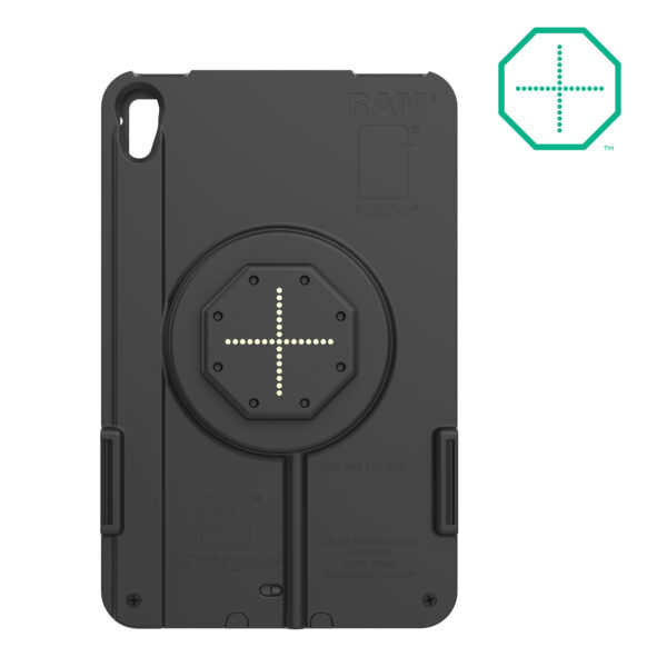 IntelliSkin thin-case per iPad mini (A17 Pro) e mini 6 Pogo Pad posteriori Ram Mounts RAM-GDS-SKIN-AP36-TCB - immagine 2