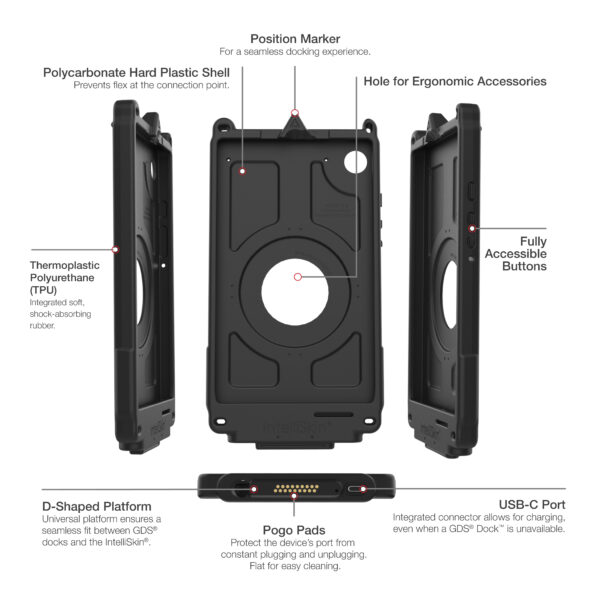 IntelliSkin Next Gen per Samsung Tab A9 Ram Mounts RAM-GDS-SKIN-SAM95-NG - immagine 4