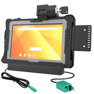 Alimentazione di blocco RAM più doppio dock dati USB per Getac ZX80 Ram Mounts RAM-HOL-GE5PD2KLU