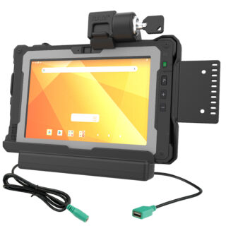 RAM Alimentazione di Bloccaggio più Dock Dati per Getac ZX80 Ram Mounts RAM-HOL-GE5PDKLU