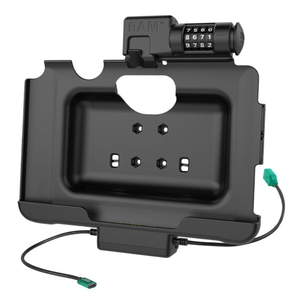 RAM Combo Locking Power più Data Dock per Samsung Tab Active4 Pro Ram Mounts RAM-HOL-SAM57CPCL-1AU - immagine 2